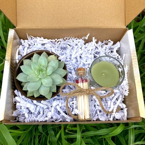 Happy Birthday Gift Box, Succulent Candle Gift Box, Mom’s Gift Box, Fun Gift Box, Thinking of you Gift Box, You’re the Best Gift