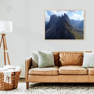 Dolomites Italy Print | Italian Alps Wall Art | Northern Italy Mountains Printable Art | Downloadable Prints | European Digital Art