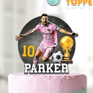 Printable Messi Cake Topper Soccer Star Centerpieces - Etsy