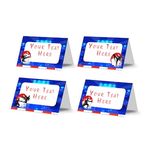 Printable Martial Arts Food Label | Martial Arts Food Cards | Martial Arts Favor Label | Martial Arts Decorations | Instant Download MA01