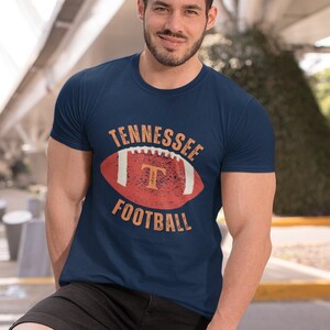 Tennessee Football Tee UnisexTennessee Football Tee UT Football Shirt Tennessee Vols Tee University of Tennessee Football Shirt