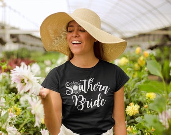 Southern Bride Sunflower Tee - Engagement Gift