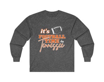Maglietta a maniche lunghe unisex da football del Tennessee Vols