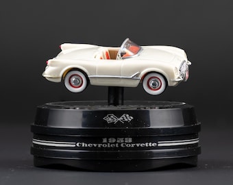 Vintage Enesco The Classic Collection Mini-Auto-Musikspielzeug 1953 Chevrolet Corvette (geöffnete Verpackung)