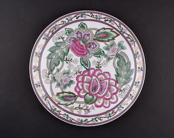 Vintage JCPenney Classic Traditions Pink Flower Plate