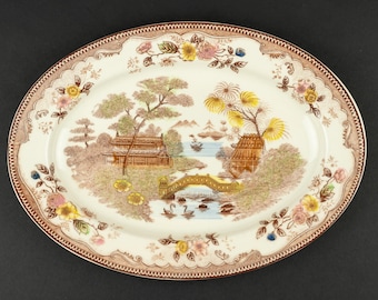 Brown and Richie Oriental Gardens Platter