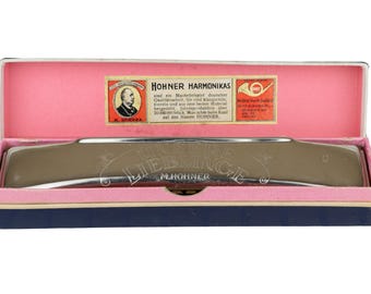 Vintage M. Hohner "Unsere Lieblinge" Harmonica