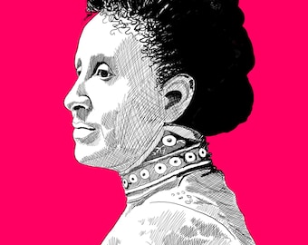 Mary Church Terrell Portrait: Feminist Civil Rights Art (Digital Download)