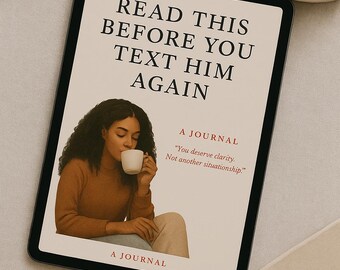 Self Reflection Digital Journal | Healing, Stickers (PDF)