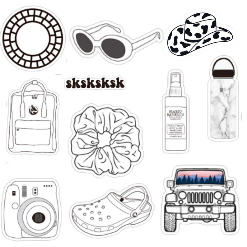 540 Pack Stickers Vsco Stickers for Teens and Kids Cute Stickers