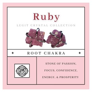 Raw Ruby Stud Earrings • July Birthstone Gift • Natural Gemstone Jewelry Minimalist Posts