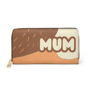 Bluey Mom: Zipper Wallet