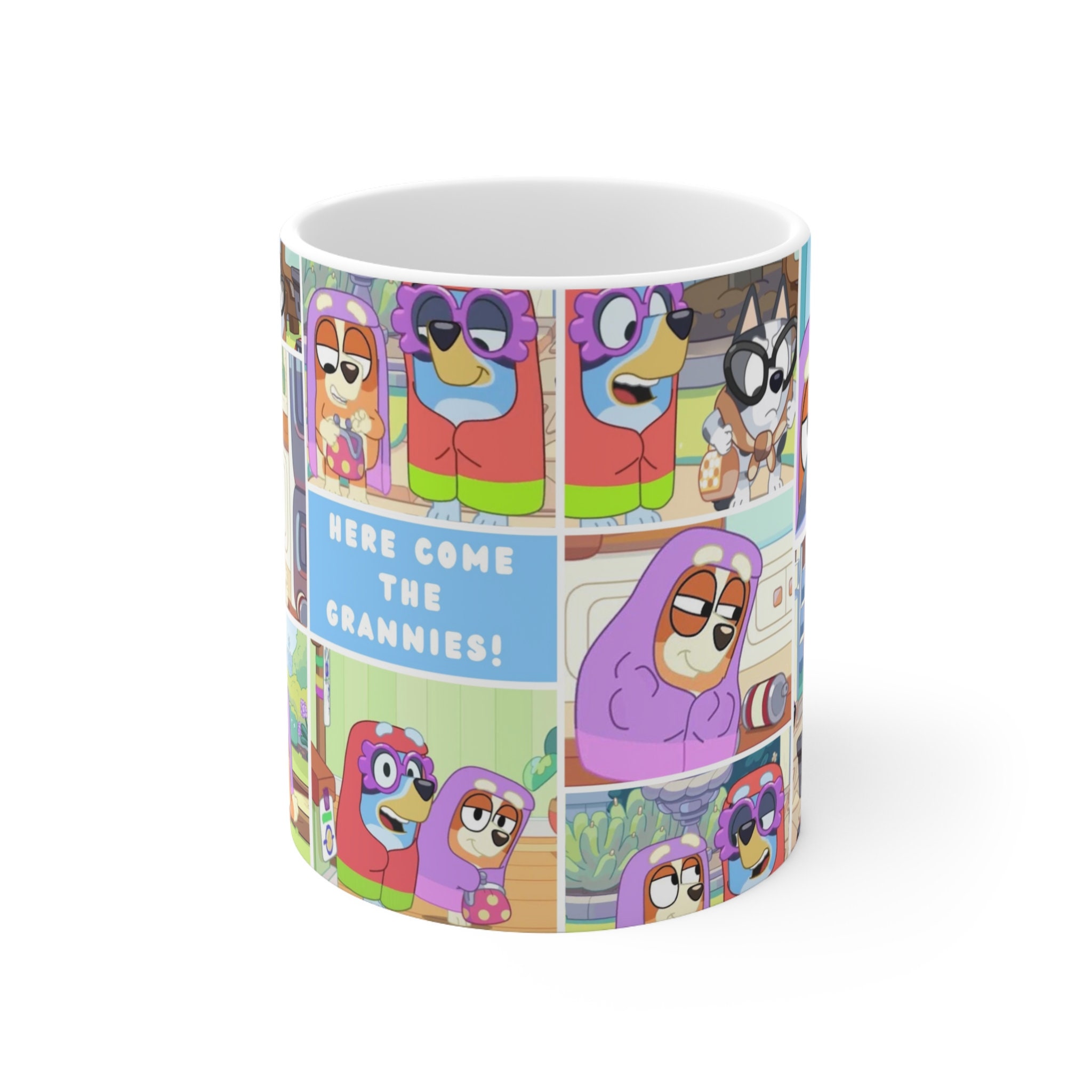 Bluey Parenting Is Trifficult, Personalized Bluey Bingo Tumbler Cup