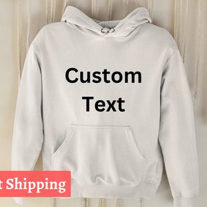 Custom Hoodie, Custom Design, Personalized Hoodie Design, Custom Unisex Hoodie, Custom Logo Hoodie, Birthdays, Bridesmaids, Parties