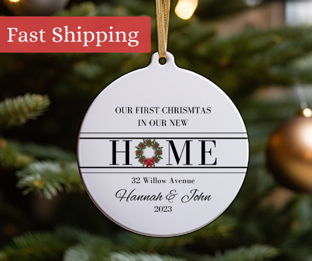 Customized New Home Christmas Ornaments Gifts for New Home Etsy