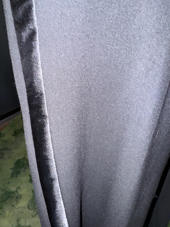 Tux Lady, black tux with crop Jacket and sequined… - image 4