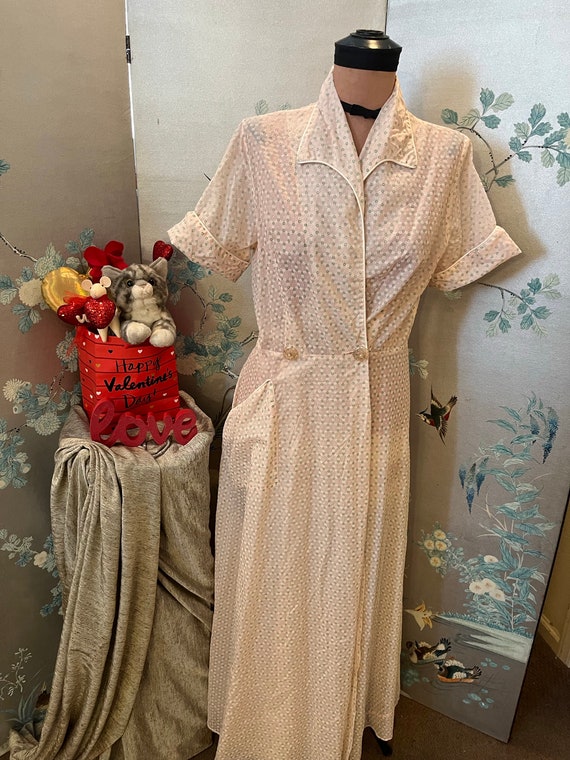 1959 vintage, dressing gown, robe