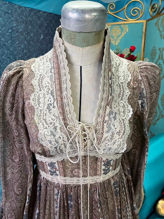 Gunne Sax, 1970 Vintage dress - image 4