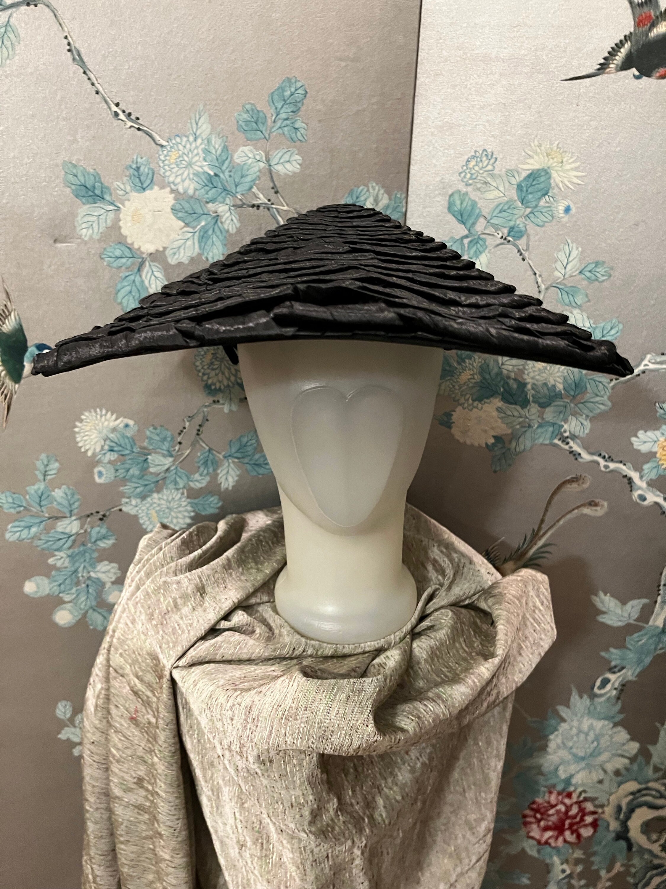 1950's Pagoda Style, (miss Flora of NY) Wonderfully, Wide