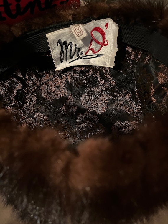 Persian lamb coat with blackglama mink collar, cu… - image 5