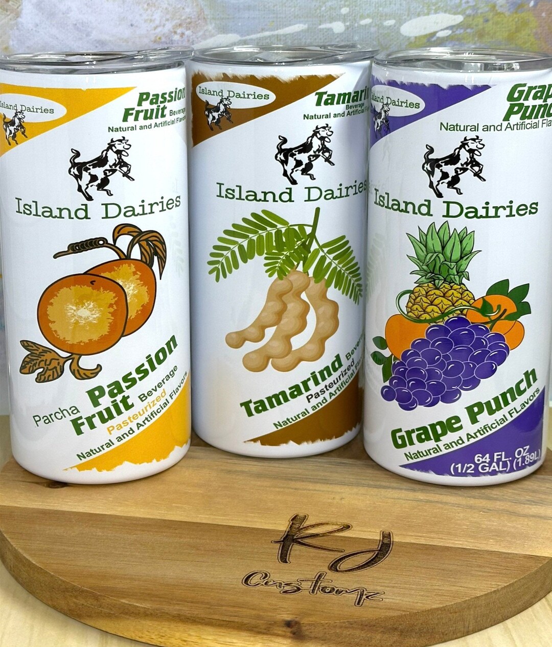 Island Dairies Tumbler Etsy