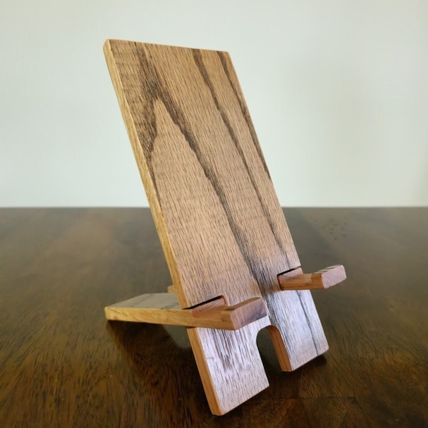 Solid Wood Folding Phone Stand