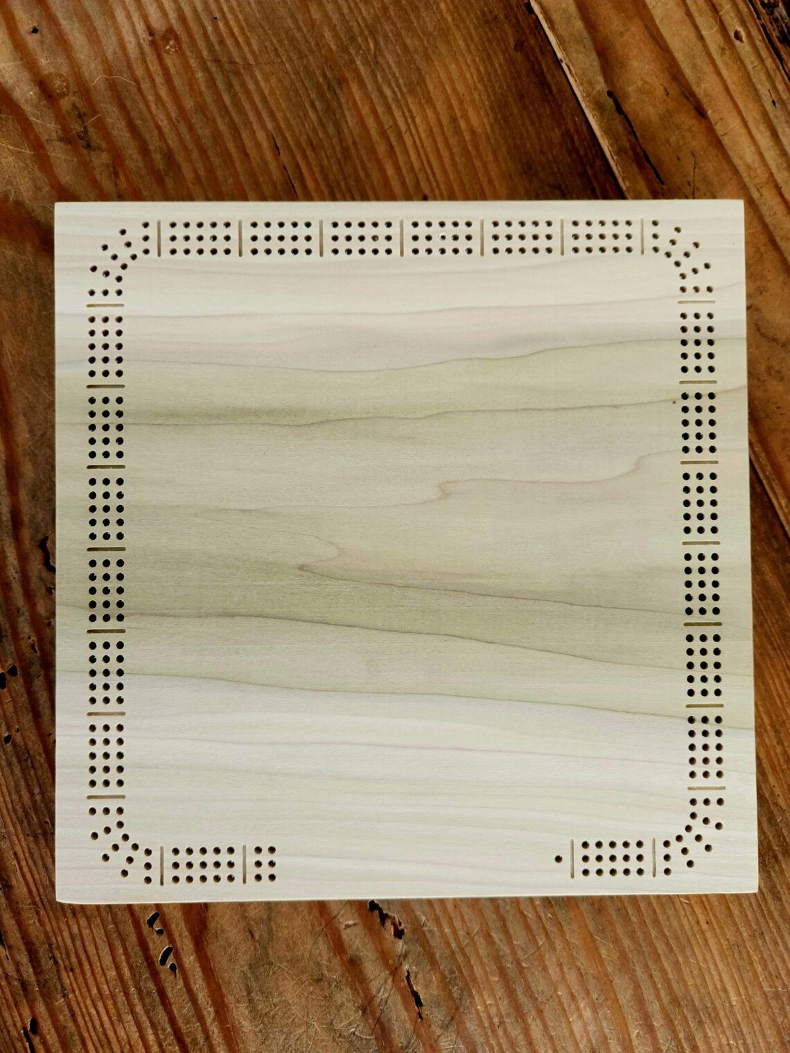 Blank Cribbage Board Etsy