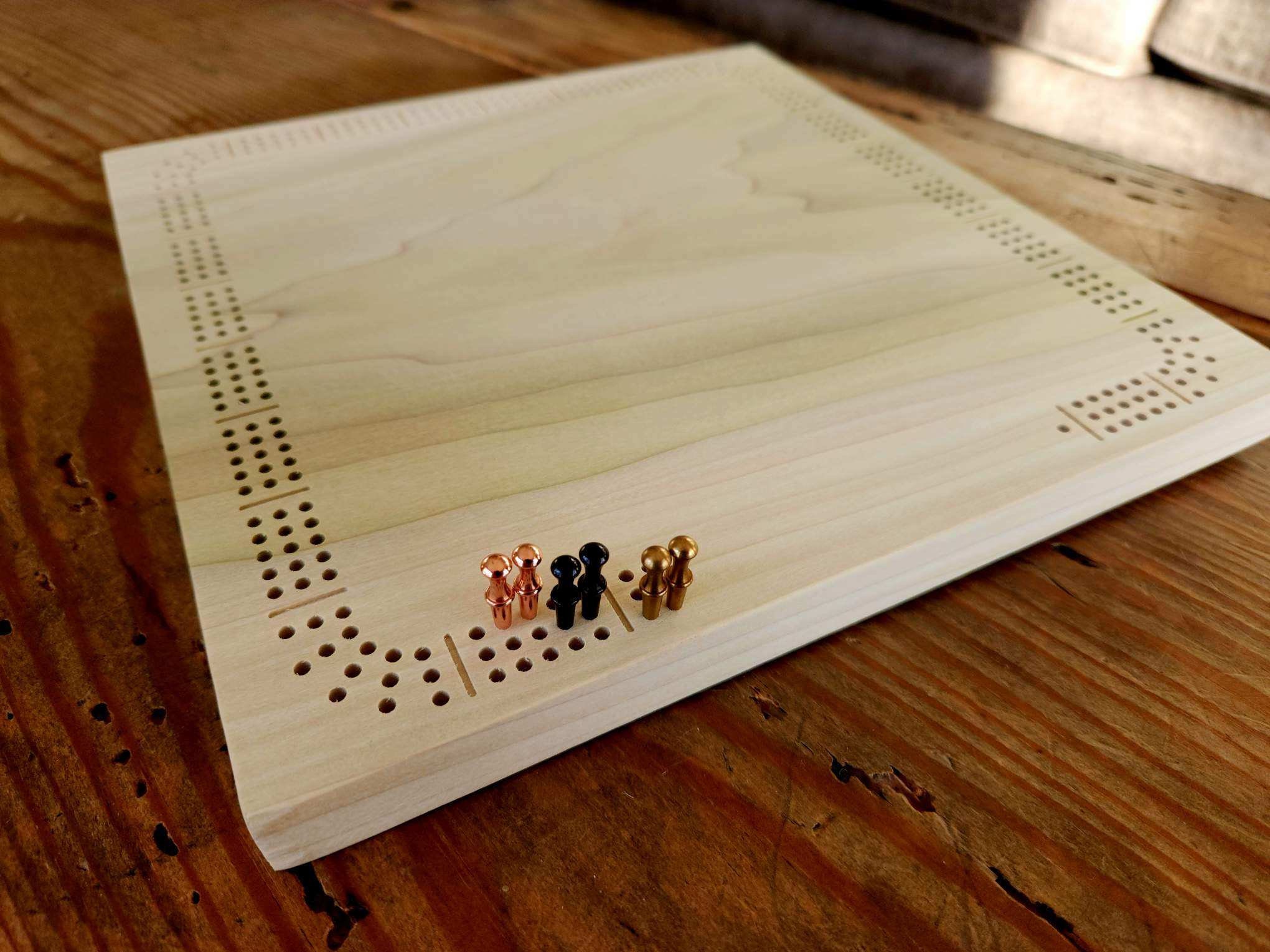 Blank Cribbage Board Etsy