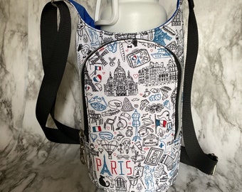 On The Go Water Bottle Bag  H2O To Go