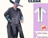K-Pop Inspired Cloak Sewing Pattern (PDF and Projector Pattern)