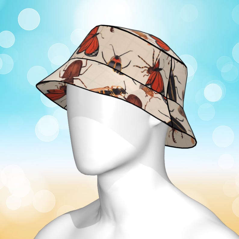 Bucket Hat PDF Pattern – Printable and Projector Sewing Guide + Sew ...