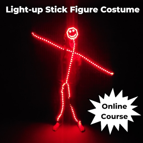 stick person halloween costume
