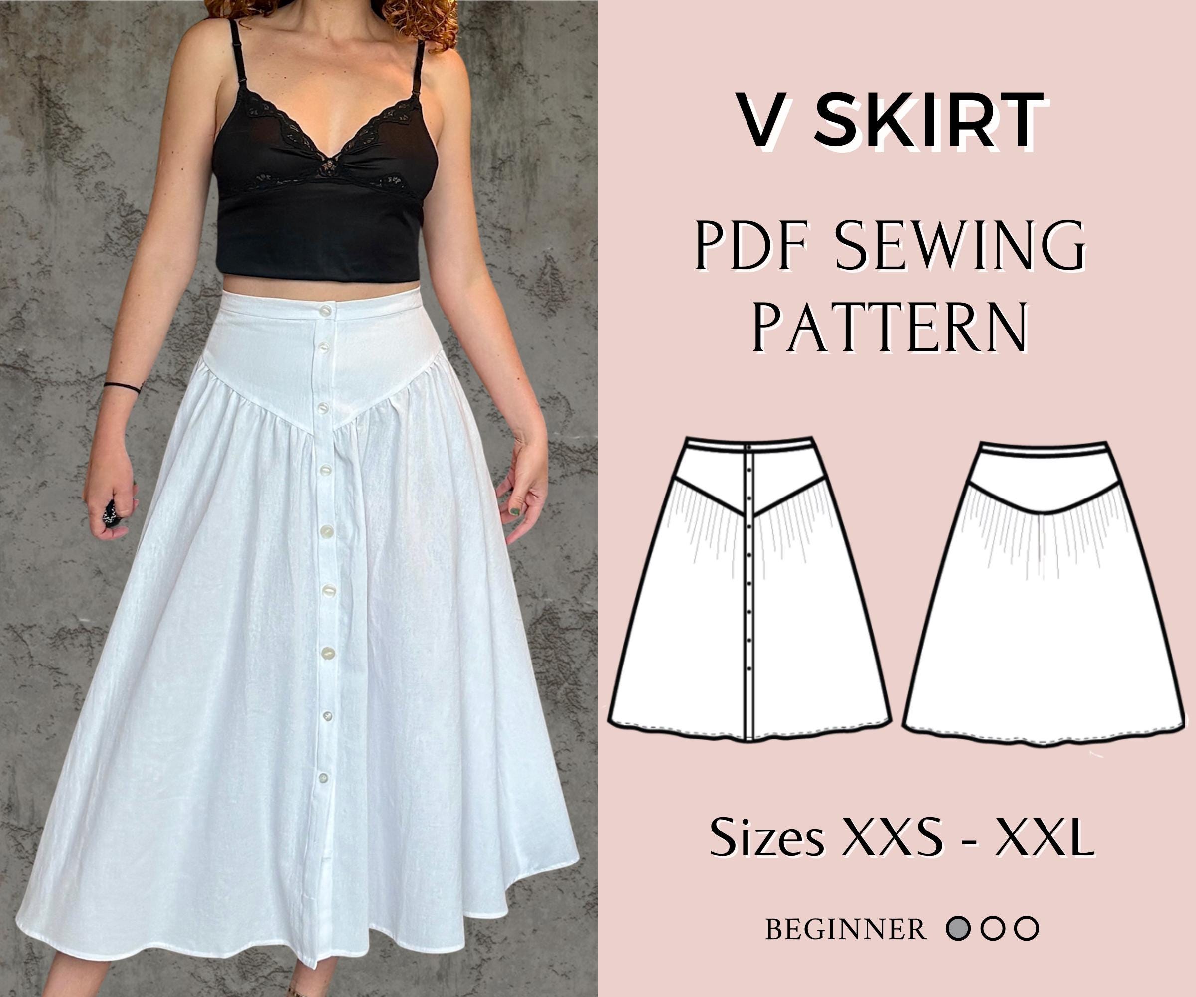 スカート BASQUE SKIRT Basque Waist Skirt - Etsy