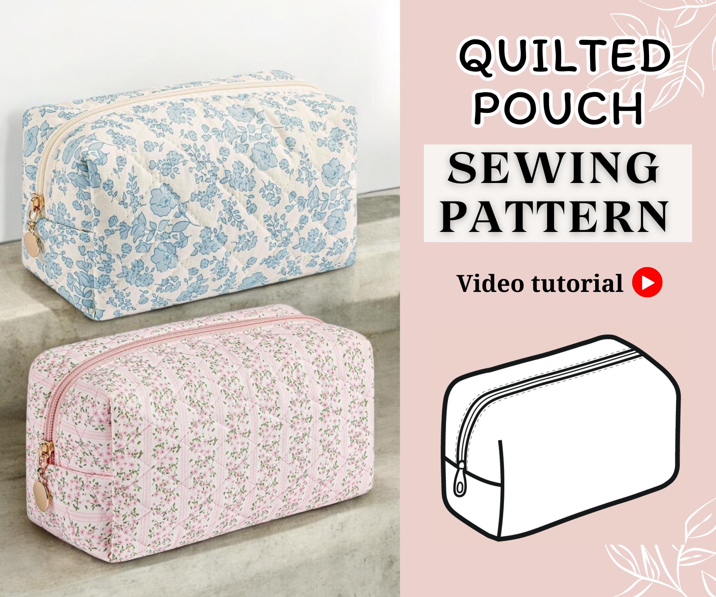 HOW to SEW quick and easy quilted pouches 🎉🥳 Market prep