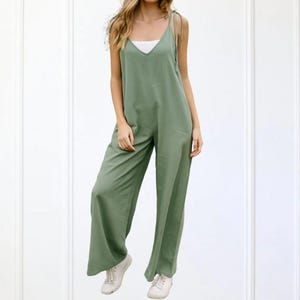 Jumpsuit pattern | Overalls pattern | Women Sewing pattern | Dungaree Pant Loose Trouser | Jumpsuit Pdf pattern | PDF sewing pattern image 8