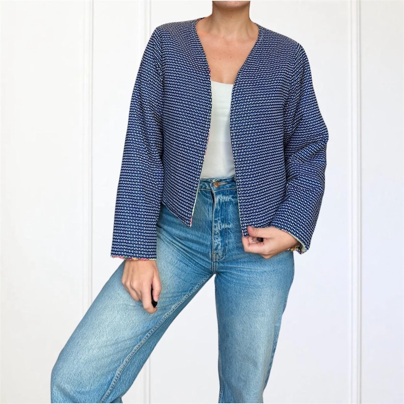 Jacket Pattern | Pdf Sewing Pattern | Coat Sewing Pattern | Reversible ...