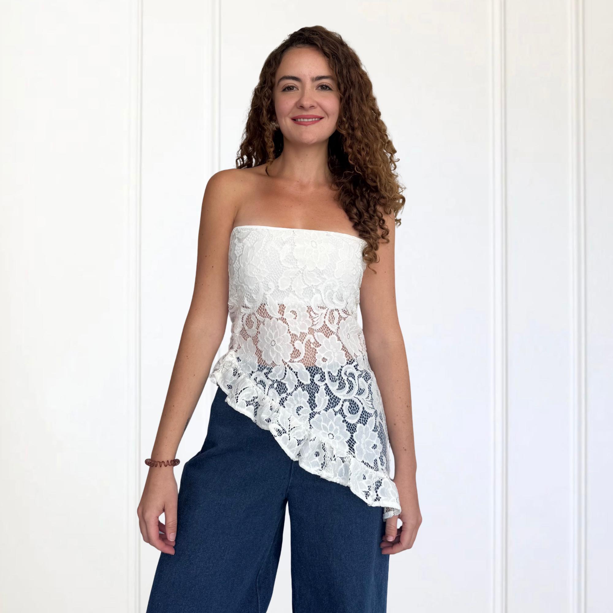 Women Top Pattern | Pdf Sewing Pattern | Top Sewing Pattern | Strapless ...