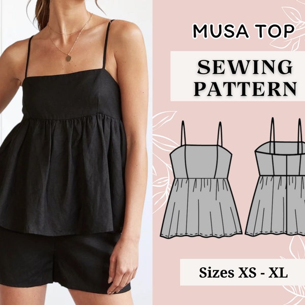 Corset pattern | Bustier sewing pattern | Pdf sewing pattern | Women sewing pattern