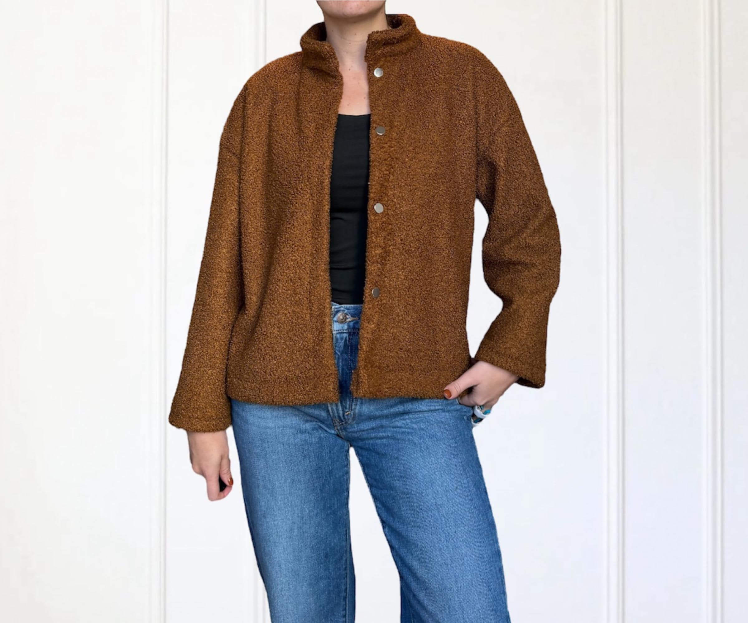 Jacket Pattern | Pdf Sewing Pattern | Coat Sewing Pattern | Reversible ...