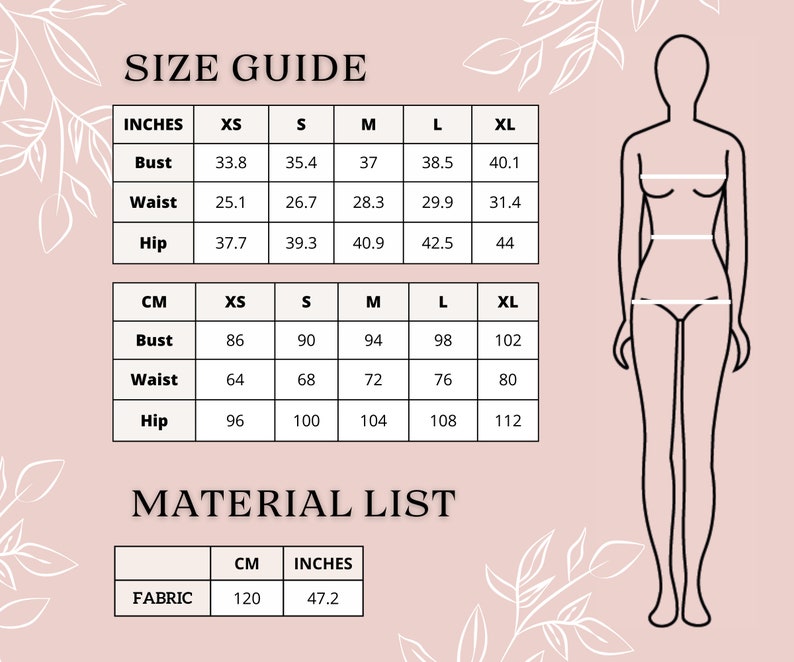 Dress Pattern Sizes Dress Sewing Pattern | Pdf Sewing Pattern | Short Summer Dress Pattern ...