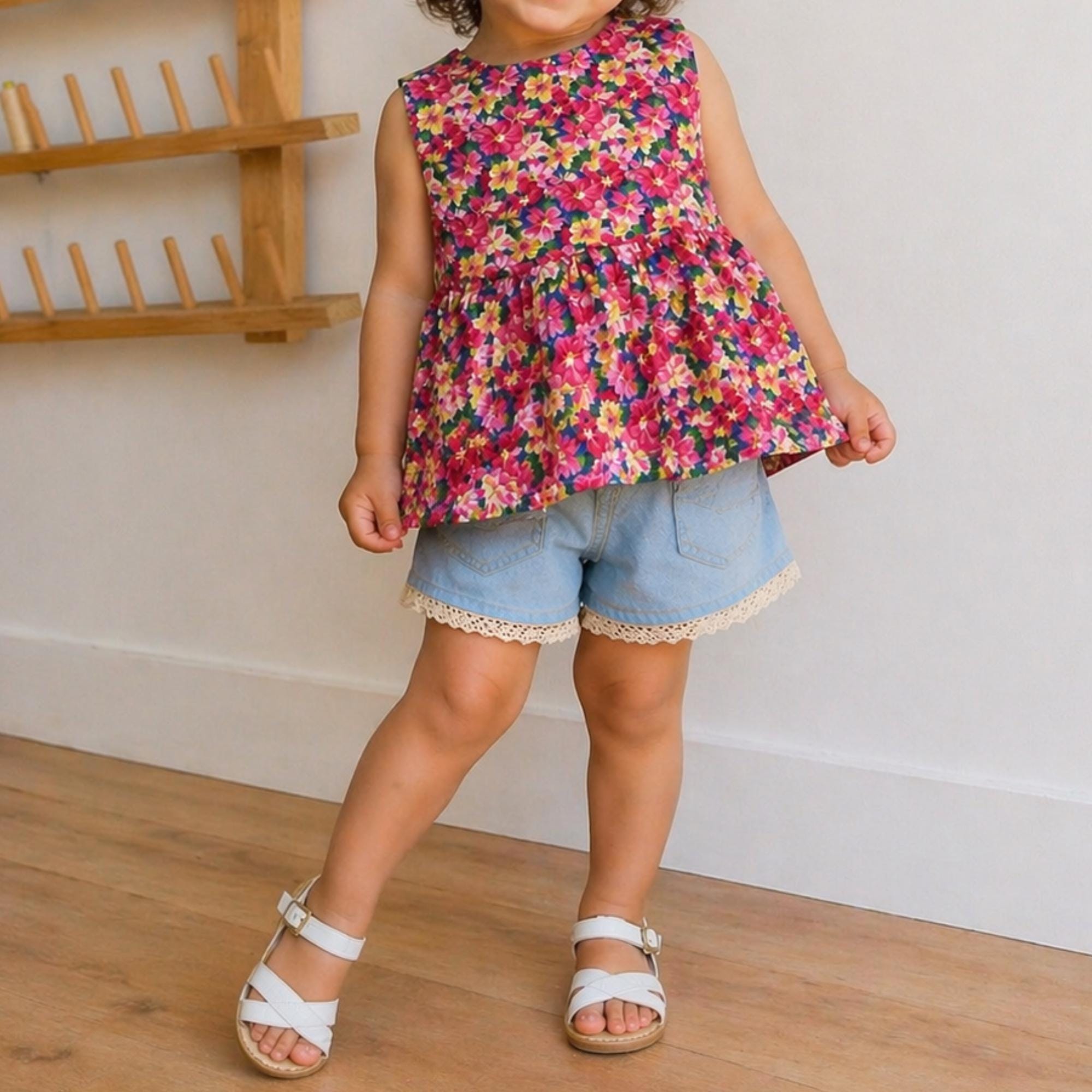 Kids Top Sewing Pattern PDF | Toddler Outfit Pattern | Beginner ...