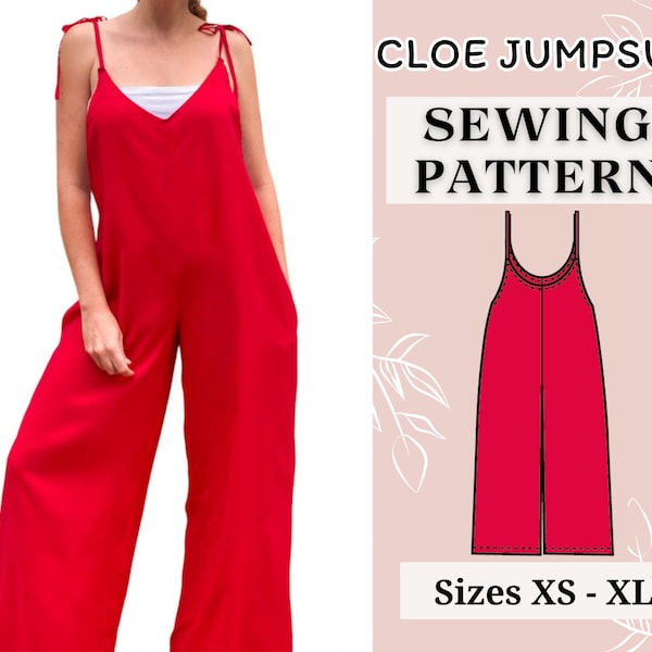 Jumpsuit Pattern - Etsy