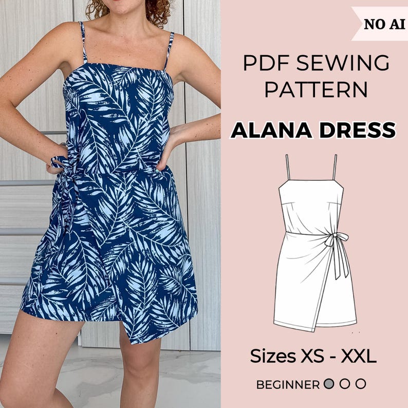 Dress Sewing Pattern | Pdf Sewing Pattern | Women's Sewing Pattern ...