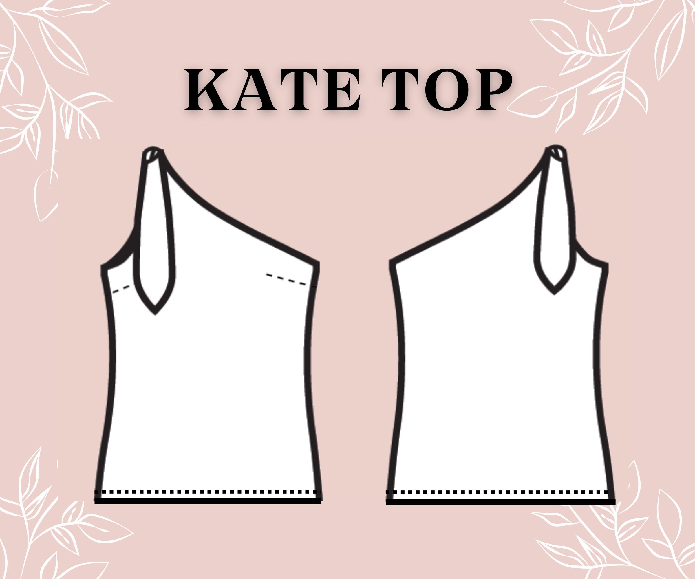 Women Top Pattern | Pdf Sewing Pattern | Top Pattern | Tie Top Pattern ...