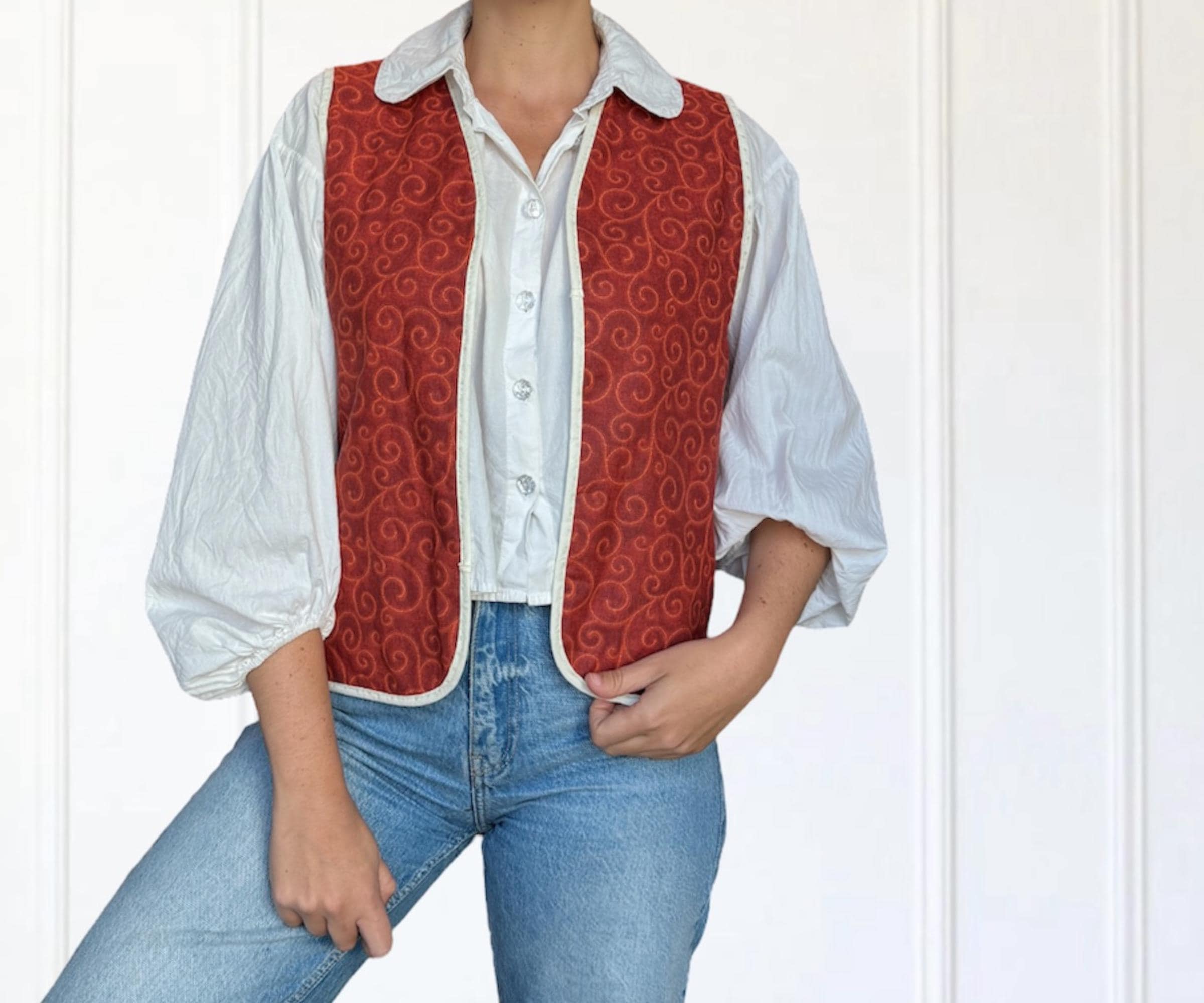 Vest Sewing Pattern | Pdf Sewing Pattern | Tie Top Pattern | Top Sewing ...