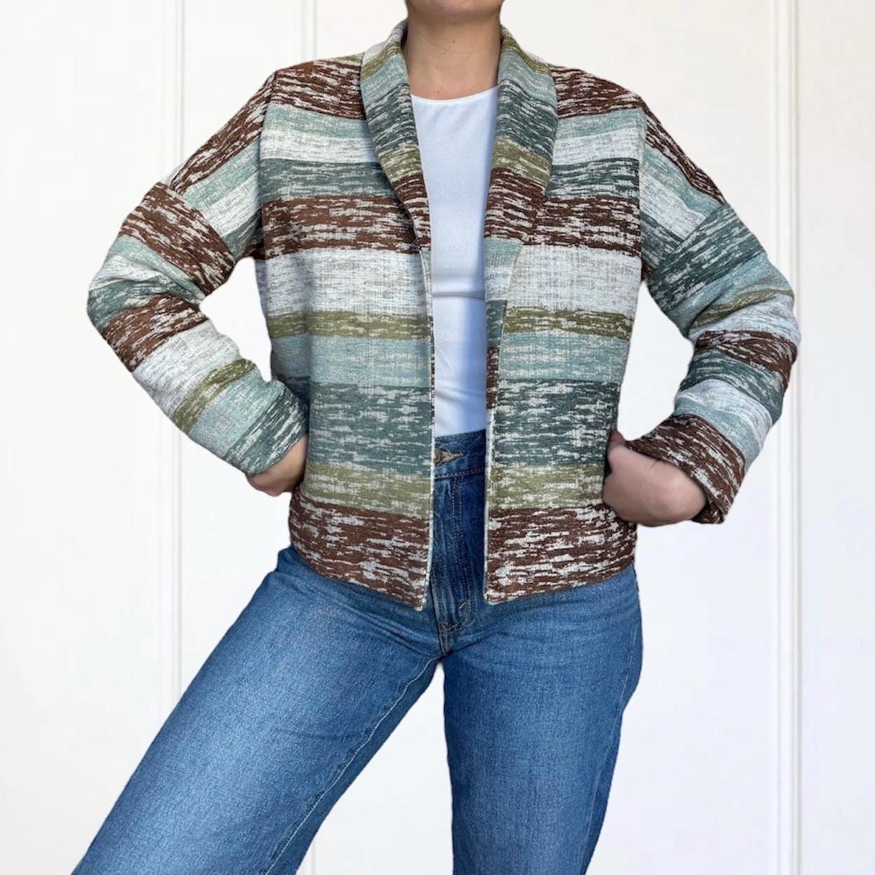 Jacket Pattern | Pdf Sewing Pattern | Coat Sewing Pattern | Reversible ...