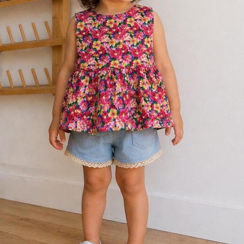Kids Top Sewing Pattern PDF | Toddler Outfit Pattern | Beginner ...