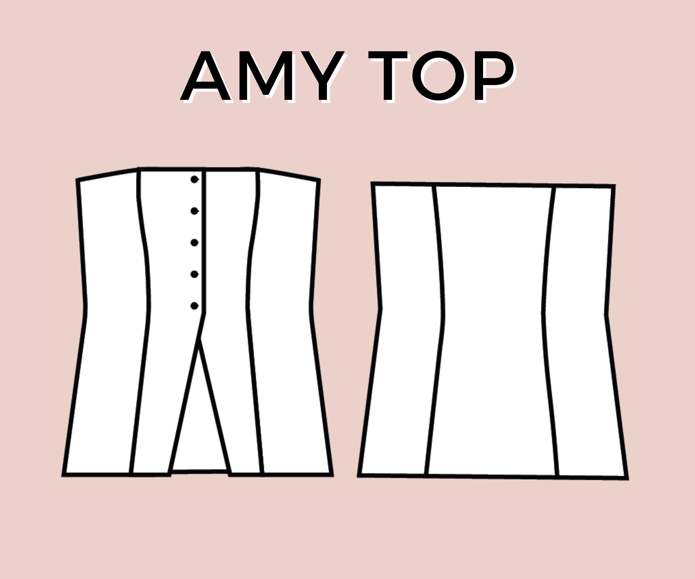Top Sewing Pattern / PDF Sewing Pattern / Women Patterns / Summer Top ...