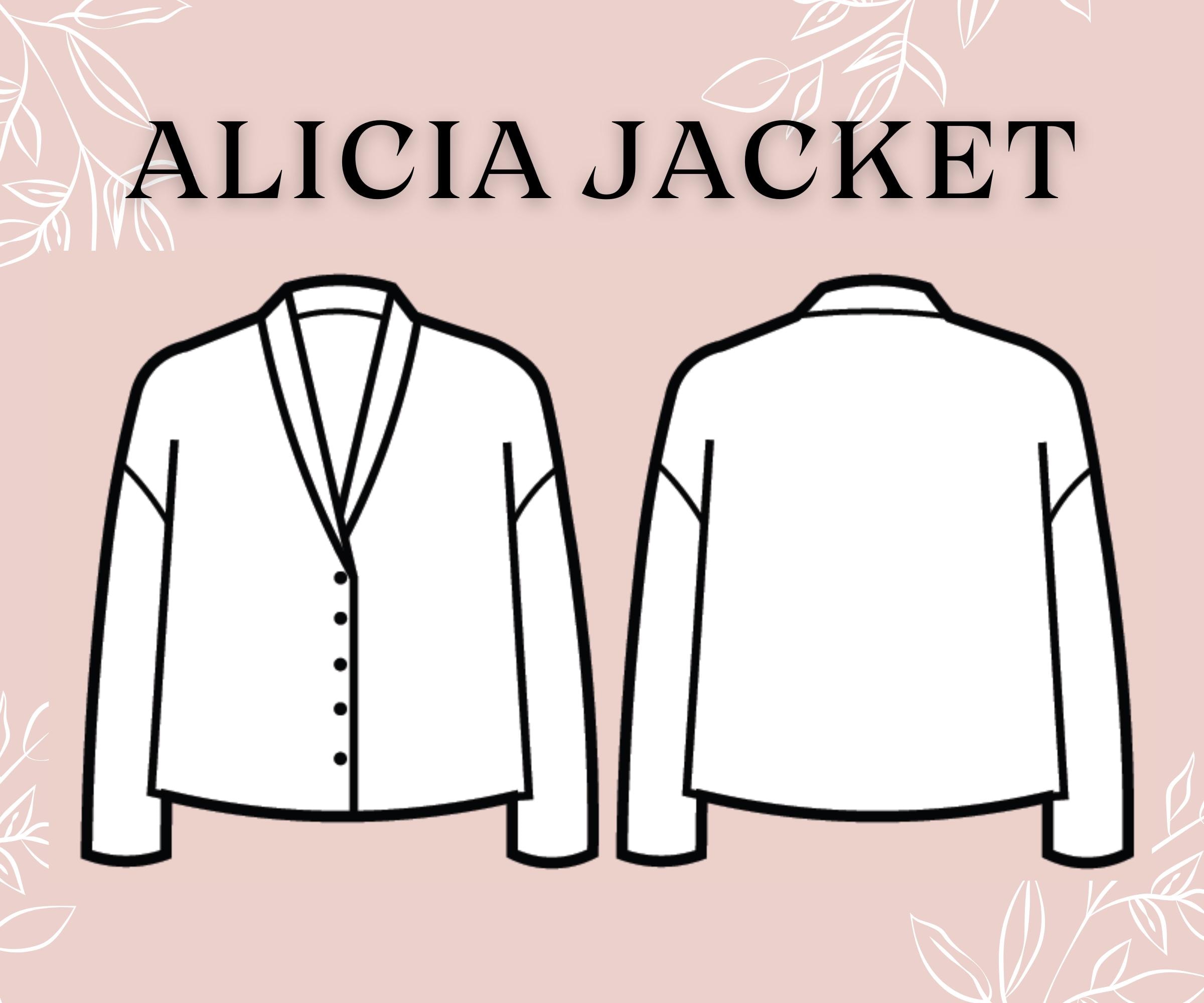 Jacket Pattern | Pdf Sewing Pattern | Coat Sewing Pattern | Reversible ...