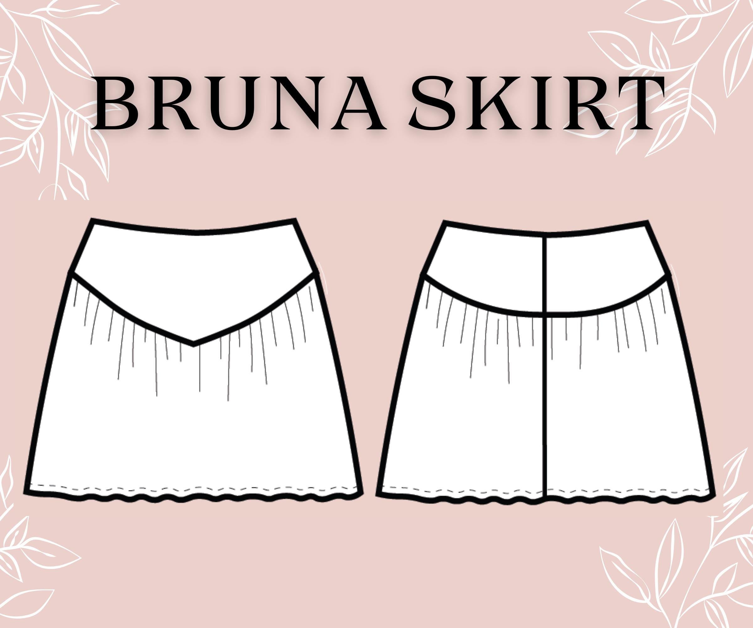 スカート Mel gather skirt size S DIY SEWING BASICS | HOW TO MAKE A GATHERED SKIRT 5 WAYS
